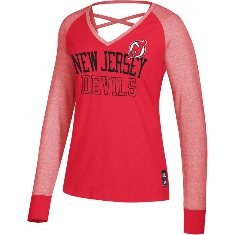 商品Adidas|adidas Devils Contrast Long Sleeve T-Shirt - Women's,价格¥424,第1张图片