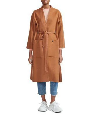 商品Maje|Galiro Felted Coat,价格¥2651,第1张图片