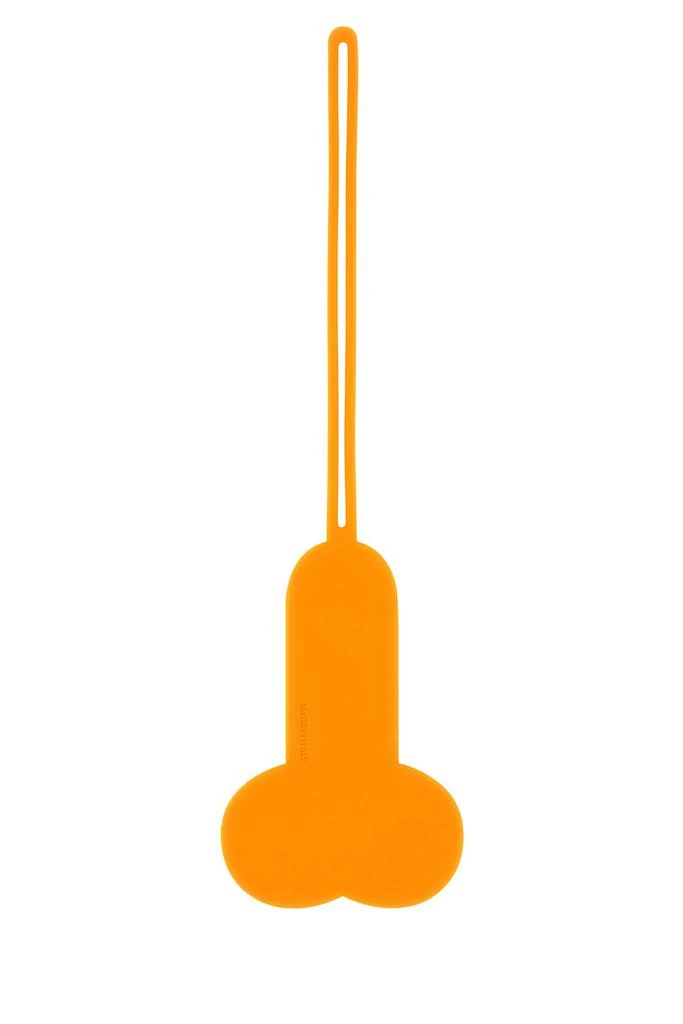 商品JW Anderson|Orange rubber Penis key ring,价格¥631,第1张图片