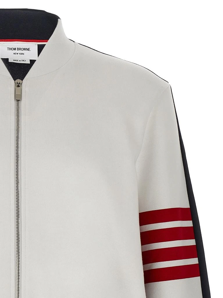 商品Thom Browne|4 Bar Sweatshirt Multicolor,价格¥7973,第3张图片详细描述