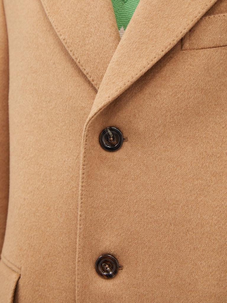 商品Gucci|Single-breasted camel coat,价格¥23956,第6张图片详细描述