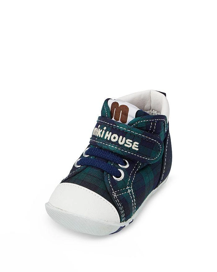 商品Miki House|Unisex High Top First Walker Shoes - Toddler,价格¥937,第5张图片详细描述