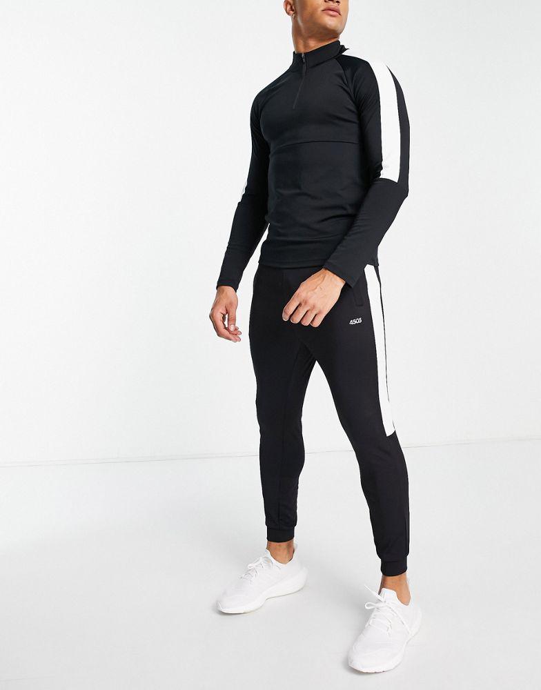 ASOS 4505 training joggers with contrast panel商品第1张图片规格展示