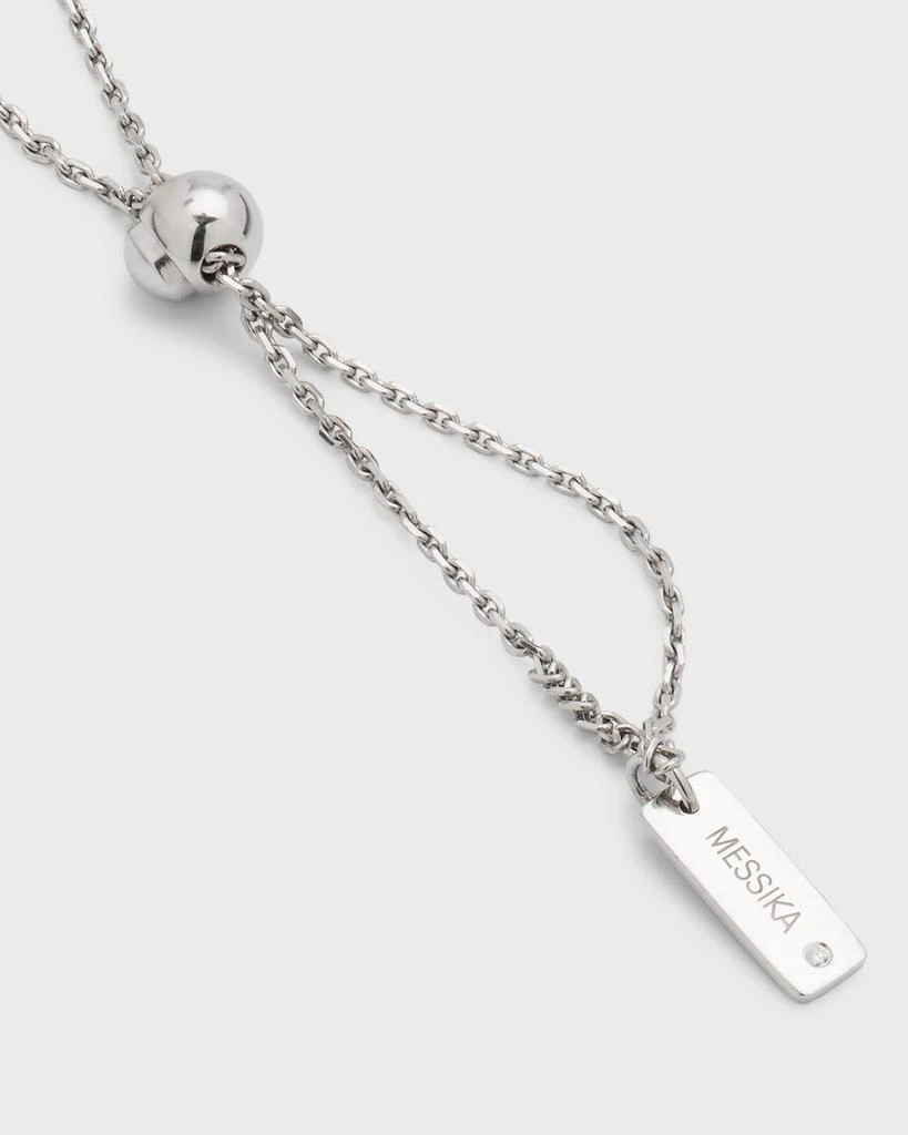 商品Messika|Desert Bloom 18K White Gold Necklace,价格¥59806,第4张图片详细描述