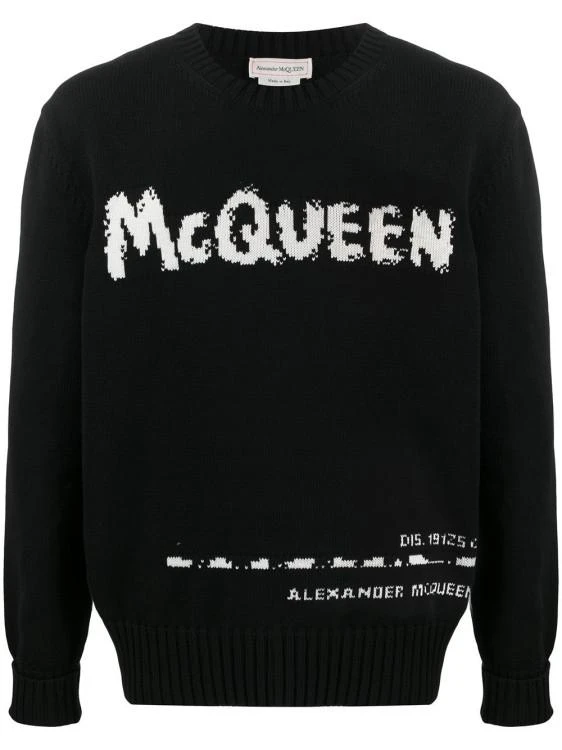商品Alexander McQueen|Crew Neck Pullover,价格¥6214,第1张图片