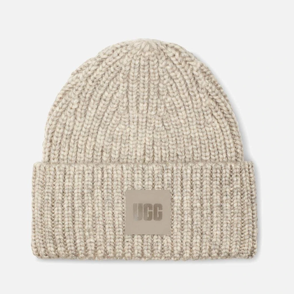 商品UGG|UGG Airy Ribbed Knit Beanie,价格¥504,第1张图片