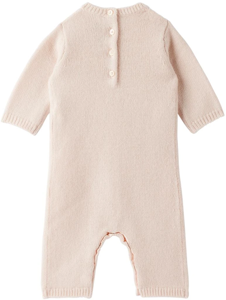 商品Bonpoint|Baby Pink The Woolmark Company Edition Tilouana Jumpsuit,价格¥1102,第2张图片详细描述