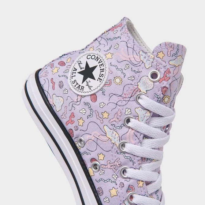商品Converse|Girls' Little Kids' Converse Chuck Taylor All Star Under The Sea Casual Shoes,价格¥224,第3张图片详细描述