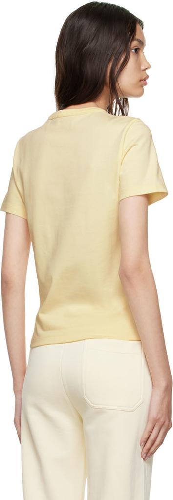 黄色 Paris Logo T 恤商品第3张图片规格展示