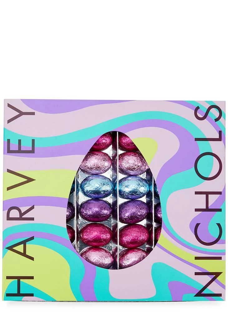商品Harvey Nichols|Disco Eggs Foiled Chocolate Praline Eggs Gift Box 360g,价格¥45,第1张图片