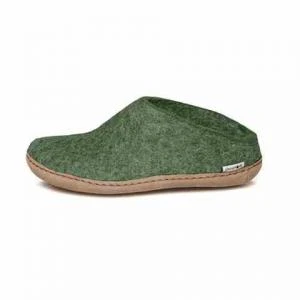 商品Glerups|GLERUPS - SLIP ON WOOL SLIPPER - 46 - Forest,价格¥754,第1张图片