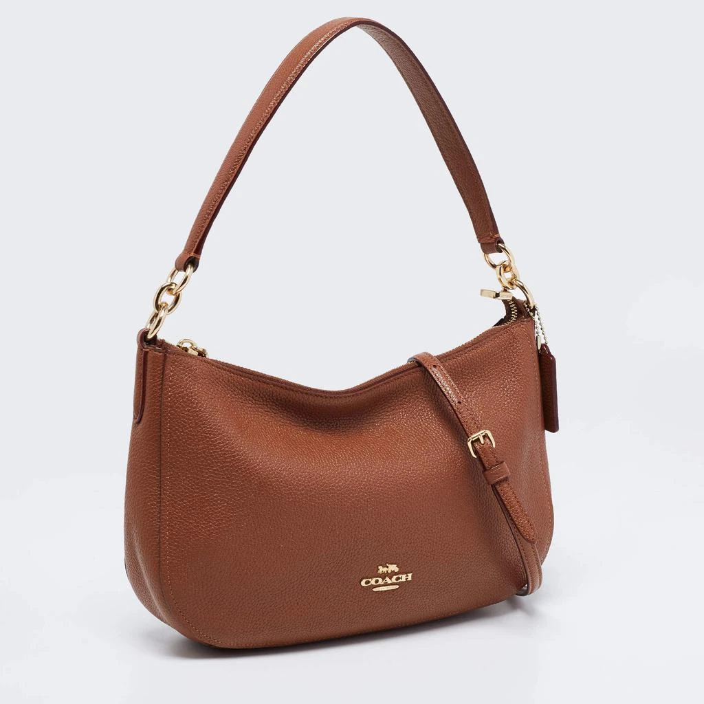 商品[二手商品] Coach|Coach Brown Leather Chelsea Shoulder Bag,价格¥1381,第3张图片详细描述