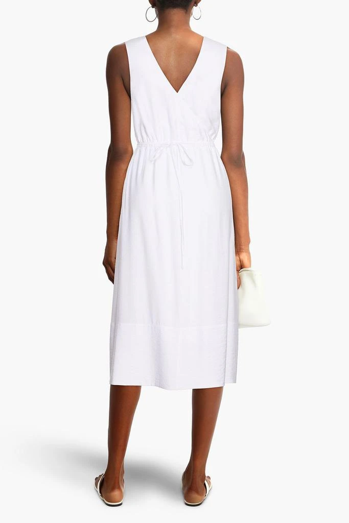商品Vince|Wrap-effect crepe midi dress,价格¥1525,第1张图片