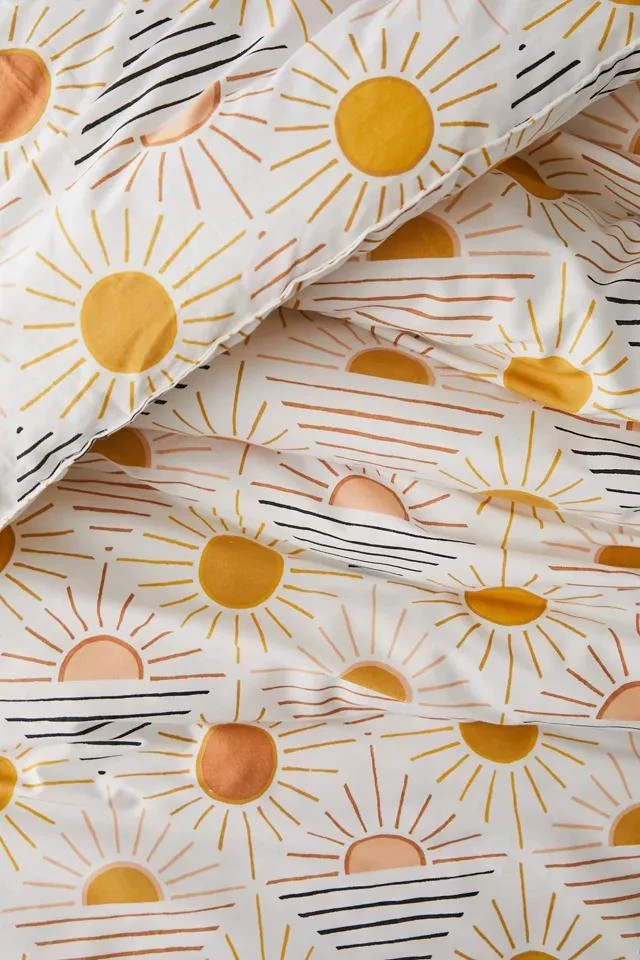 商品Urban Outfitters|Geo Sun Comforter Set,价格¥623,第4张图片详细描述