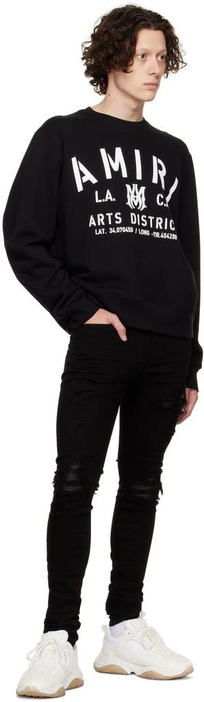 商品AMIRI|Black Cotton Sweatshirt,价格¥3438,第4张图片详细描述