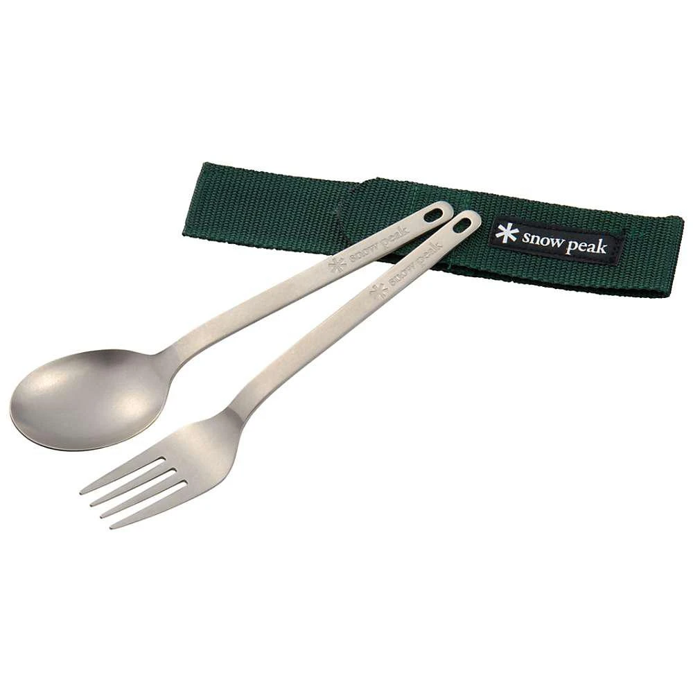 商品Snow Peak|Snow Peak Titanium Fork and Spoon,价格¥224,第1张图片
