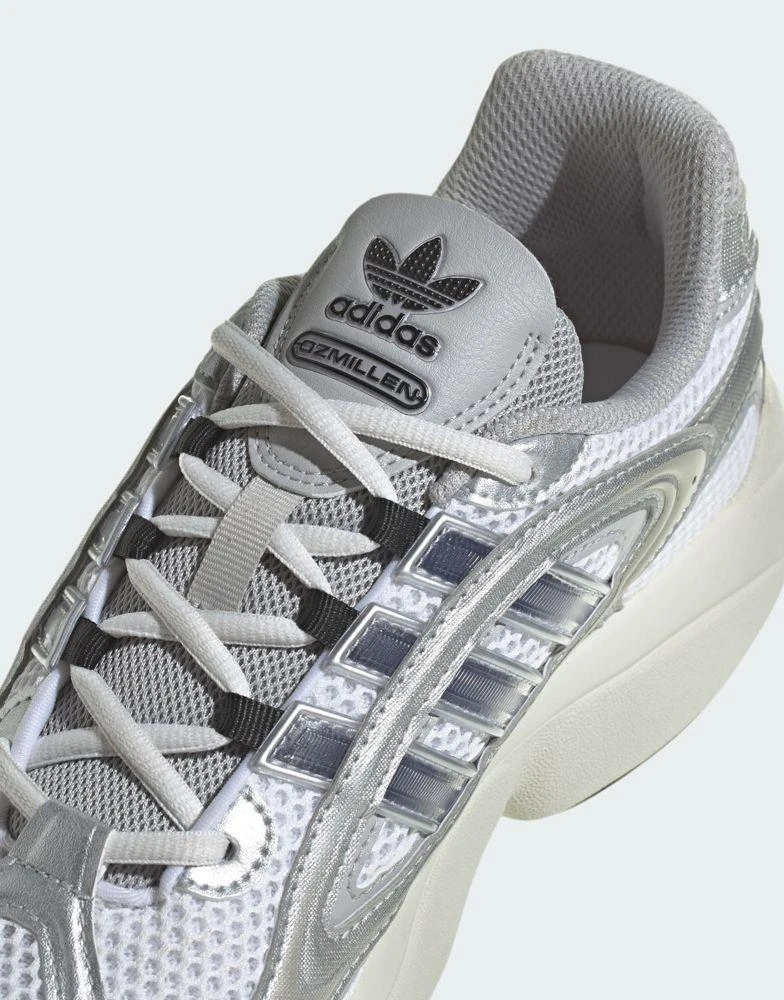 商品Adidas|adidas Originals Ozmillen trainers in grey and white,价格¥451,第2张图片详细描述