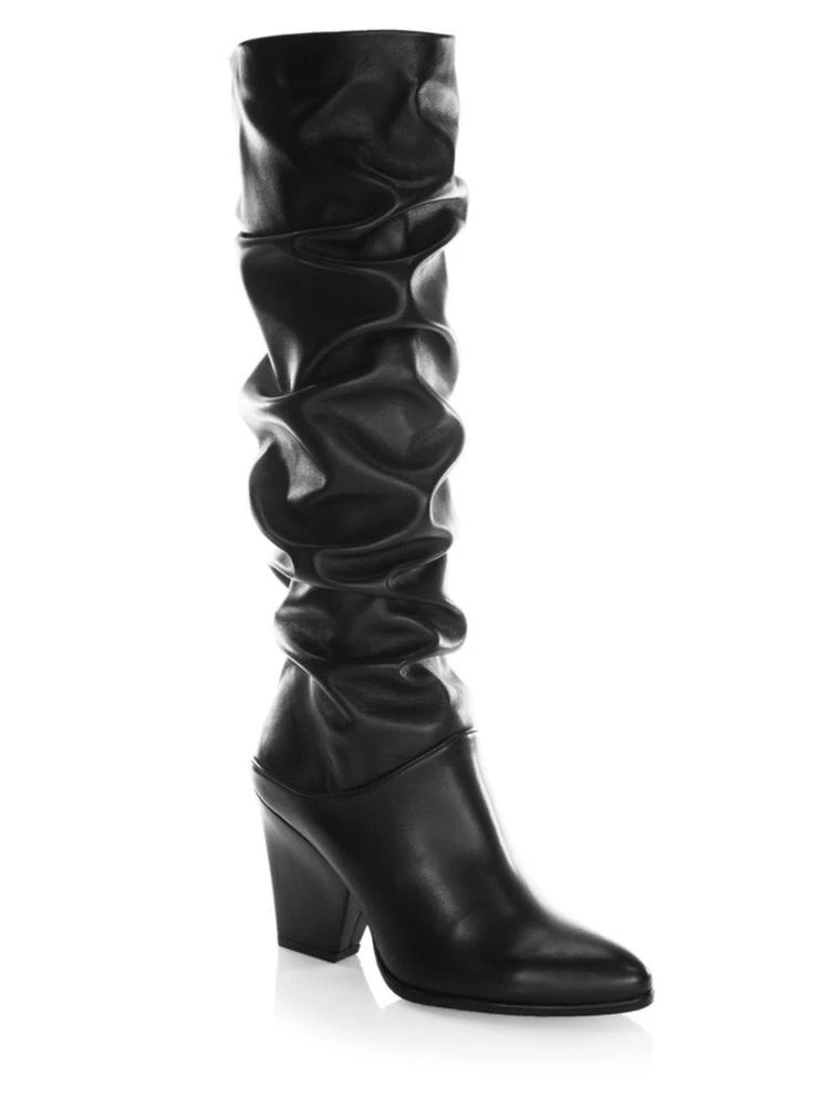 商品Stuart Weitzman|Smashing Leather Knee-High Boots,价格¥1743,第1张图片