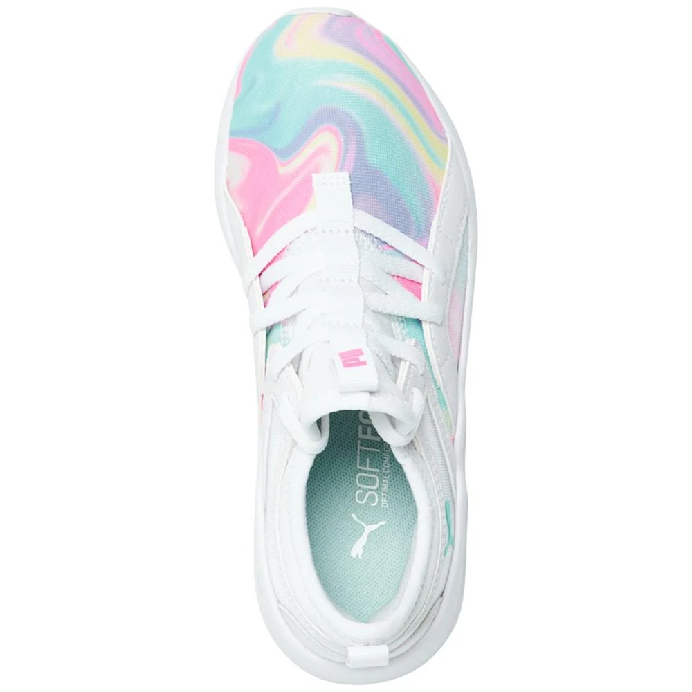 商品Puma|Little Girls SoftRide Sophia Swirl Slip-On Casual Sneakers from Finish Line,价格¥187,第5张图片详细描述
