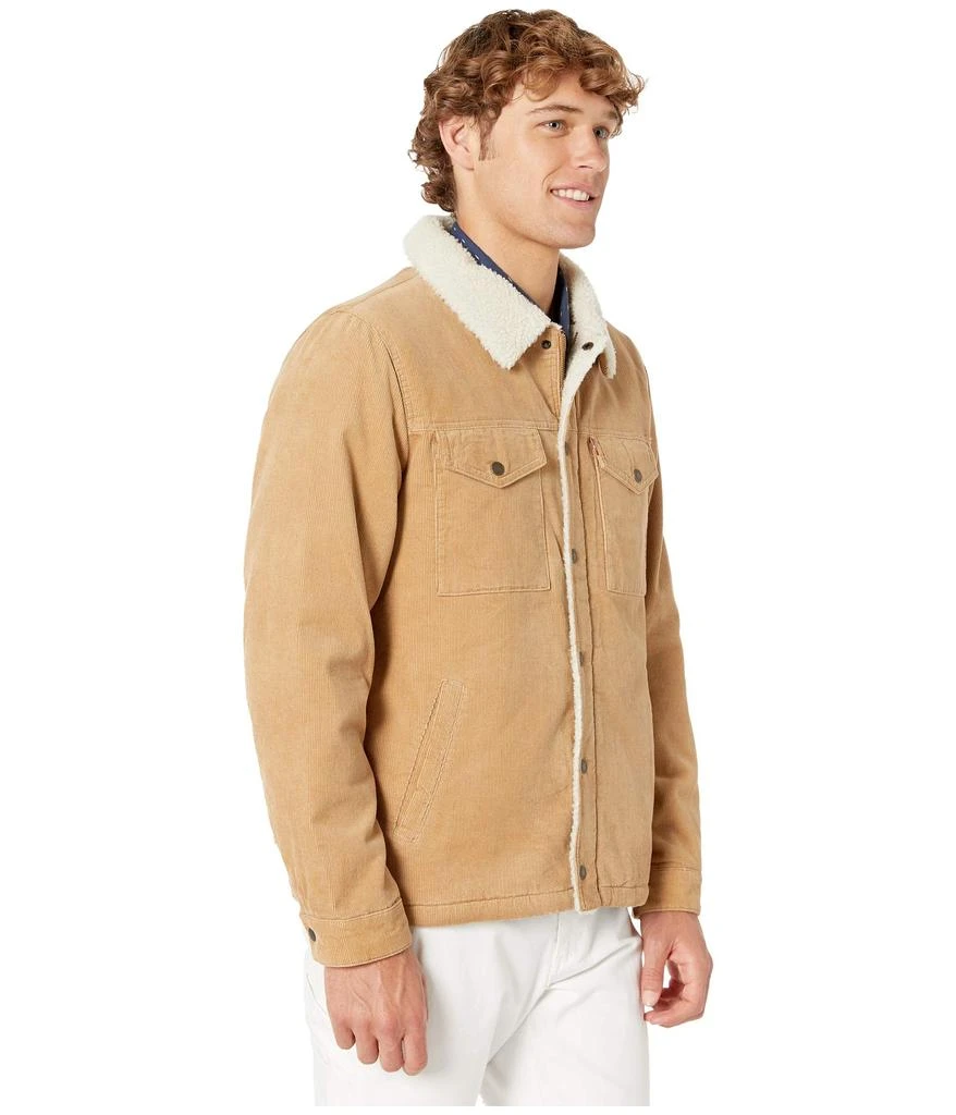 商品Levi's|Two-Pocket Trucker with Soft Sherpa,价格¥634,第4张图片详细描述
