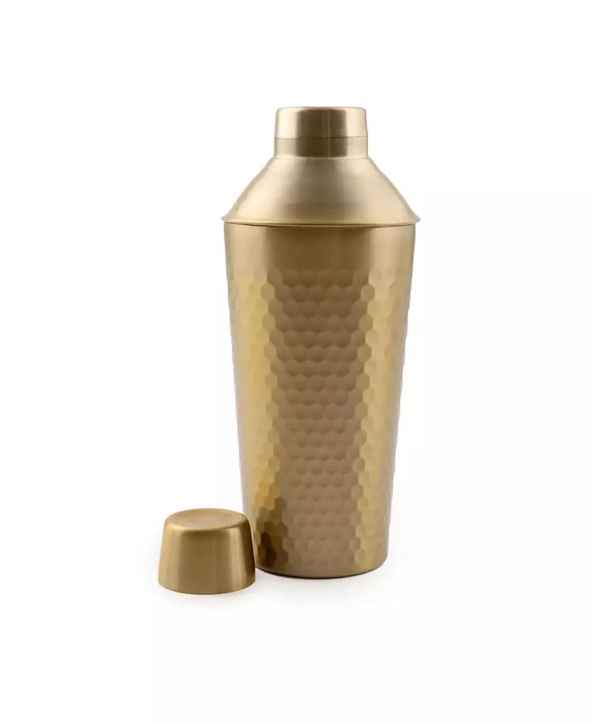 商品Thirstystone|Champagne Gold Faceted Cocktail Shaker,价格¥109,第4张图片详细描述