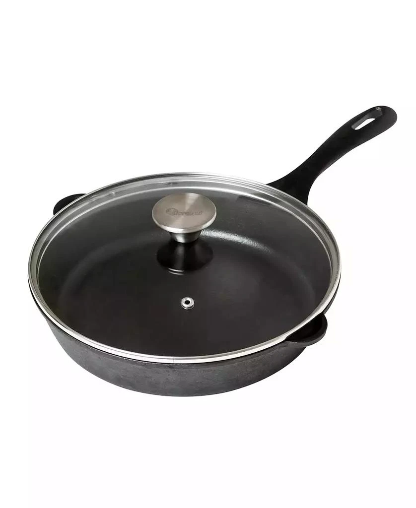 商品Victoria|Glass Lid with Stainless Steel Knob for 10" Skillet,价格¥135,第3张图片详细描述