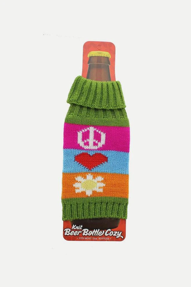 商品Urban Outfitters|Knit Funky Floral Bottle Cooler,价格¥75,第1张图片