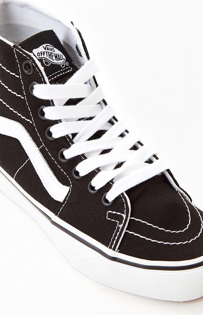 Black & White Sk8-Hi Tapered High Top Sneakers商品第6张图片规格展示