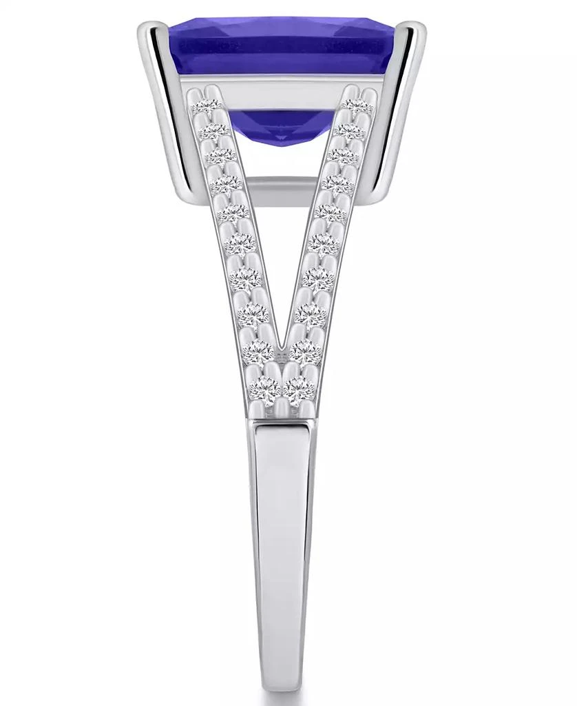 商品Macy's|Tanzanite (3-1/7 Ct. t.w.) and Diamond (1/3 Ct. t.w.) Ring,价格¥67882,第3张图片详细描述