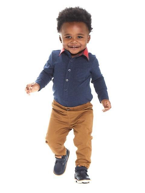 商品Andy & Evan|Baby Boy's 2-Piece Holiday Polo Shirt & Pants,价格¥353,第4张图片详细描述