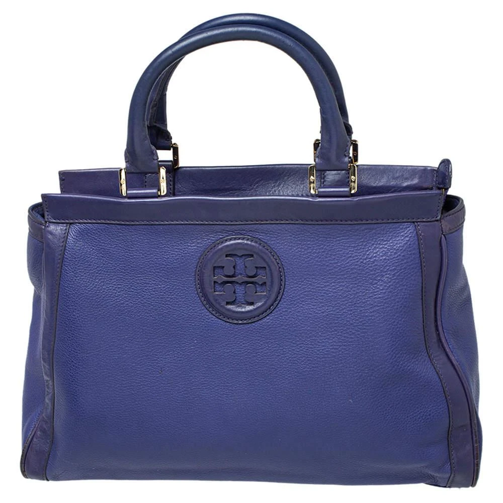 商品[二手商品] Tory Burch|Tory Burch Purple Leather Hannah Tote,价格¥2010,第1张图片
