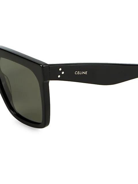 商品Celine|55MM Oversized Square Sunglasses,价格¥3303-¥3604,第5张图片详细描述