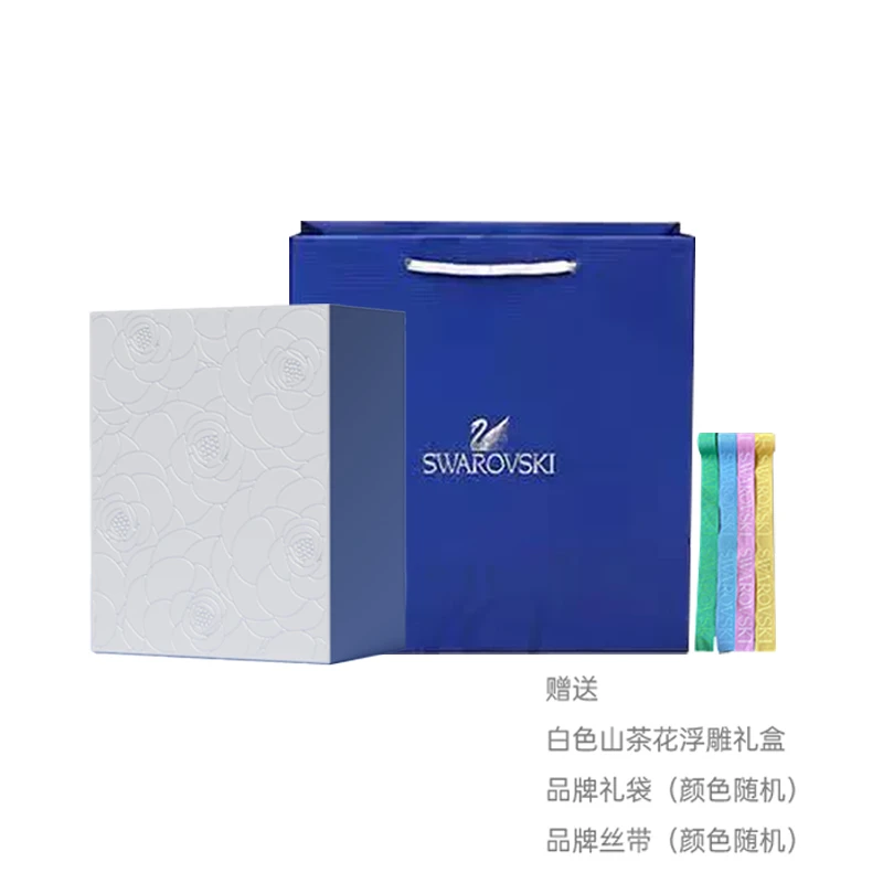 商品[国内直发] Swarovski|施华洛世奇 ICONIC SWAN黑白渐变小天鹅 合金 项链 女款,价格¥986,第11张图片详细描述