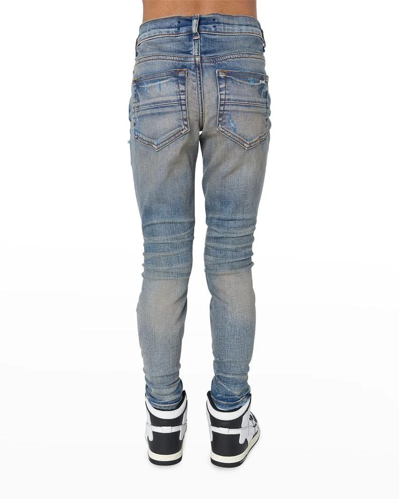 商品AMIRI|Kid's MX1 Distressed Denim Jeans, Size 4-12,价格¥2852,第2张图片详细描述