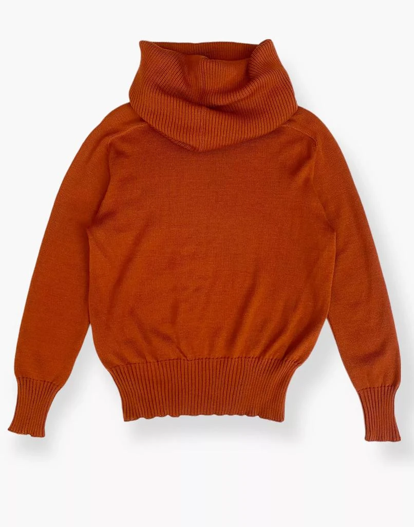 商品Madewell|BusyLadyBaca & The Goods 1980s Vintage Rust Mondi Jumbo Turtleneck Sweater,价格¥1815,第2张图片详细描述