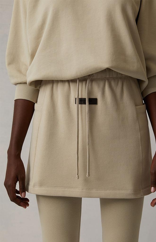 商品Essentials|Women's Wheat Fleece Mini Skirt,价格¥149,第7张图片详细描述