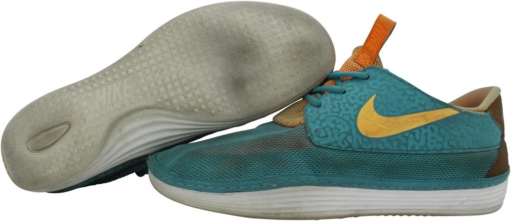 商品NIKE|Nike Solarsoft Moccasin Sport Turqouise/Bright Citrus-Light British Teal  555301-362 Men's,价格¥38,第1张图片