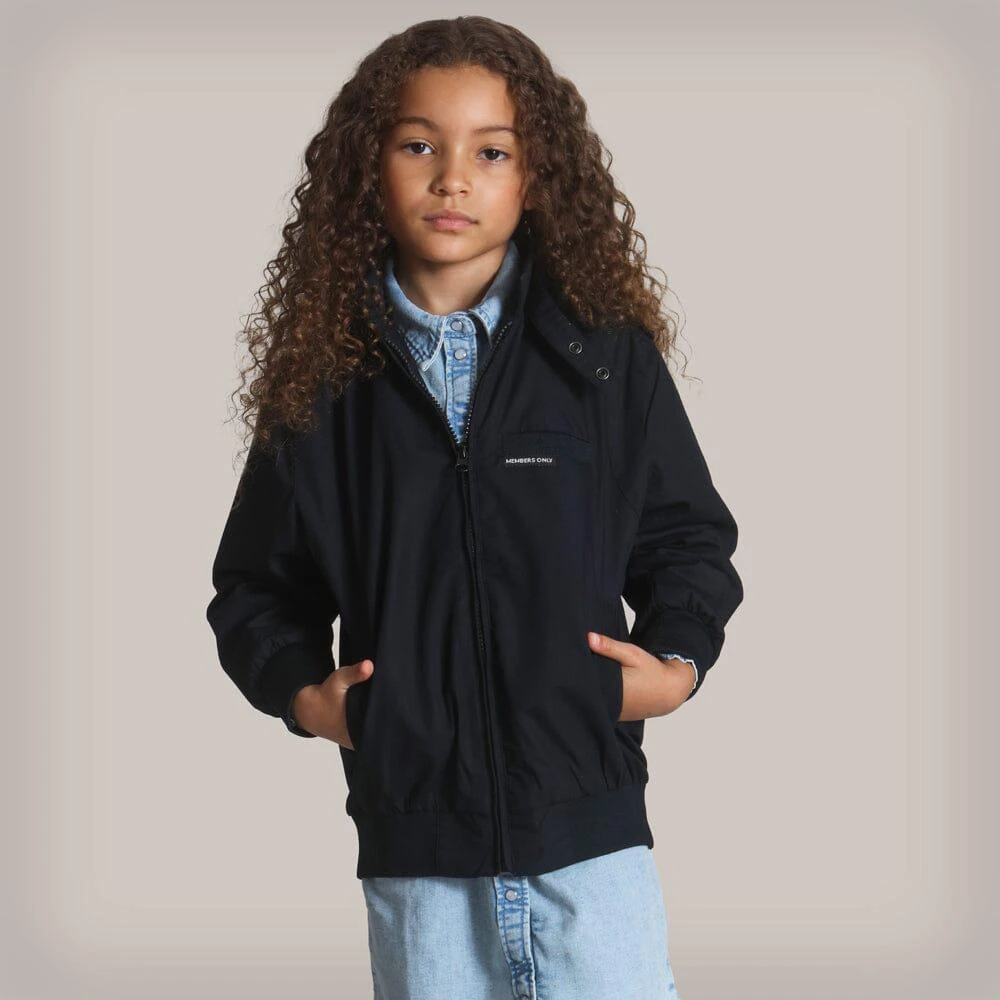 商品Members Only|Girl's Iconic Racer Jacket,价格¥378,第1张图片