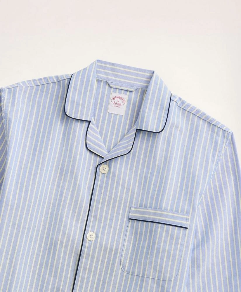 商品Brooks Brothers|Cotton Oxford Stripe Pajamas,价格¥412,第2张图片详细描述