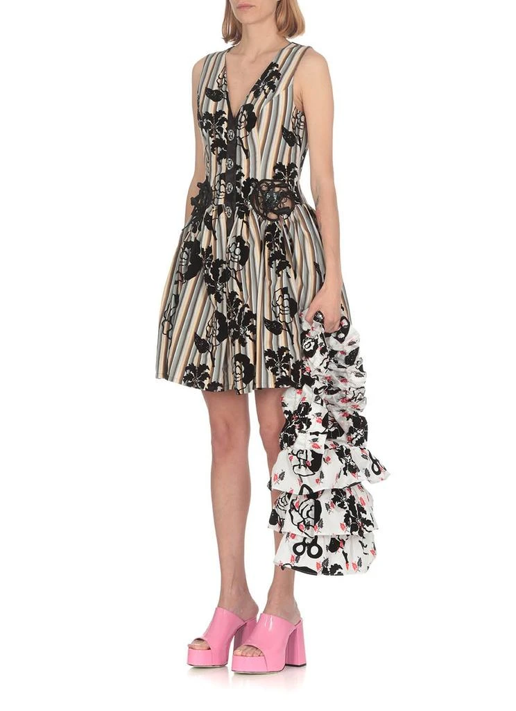 商品CHOPOVA LOWENA|Chopova Lowena Gait Floral Printed Midi Dress,价格¥3956,第4张图片详细描述