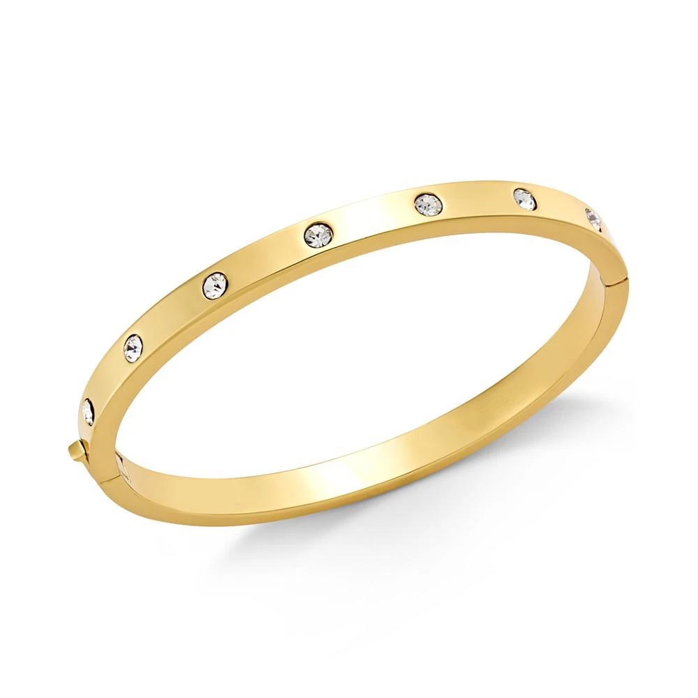 商品Kate Spade|Bezel-Set Polished Bangle Bracelet,价格¥435,第1张图片详细描述