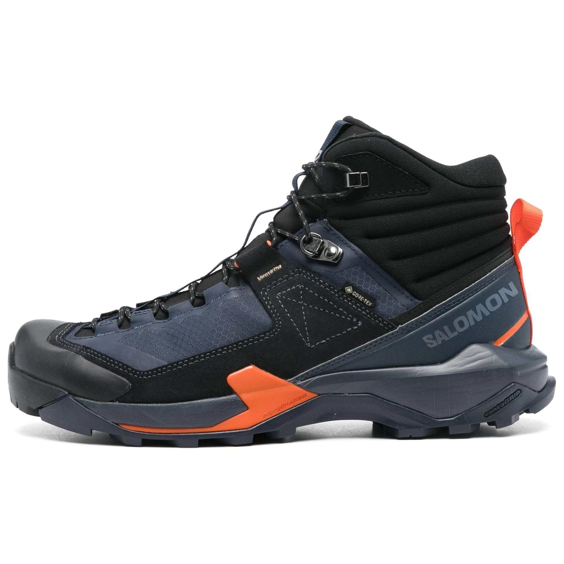 商品[国内直发] Salomon|萨洛蒙 Salomon X Ultra 简约舒适 防滑耐磨 高帮 登山鞋 男女同款 黑蓝色,价格¥2051,第1张图片