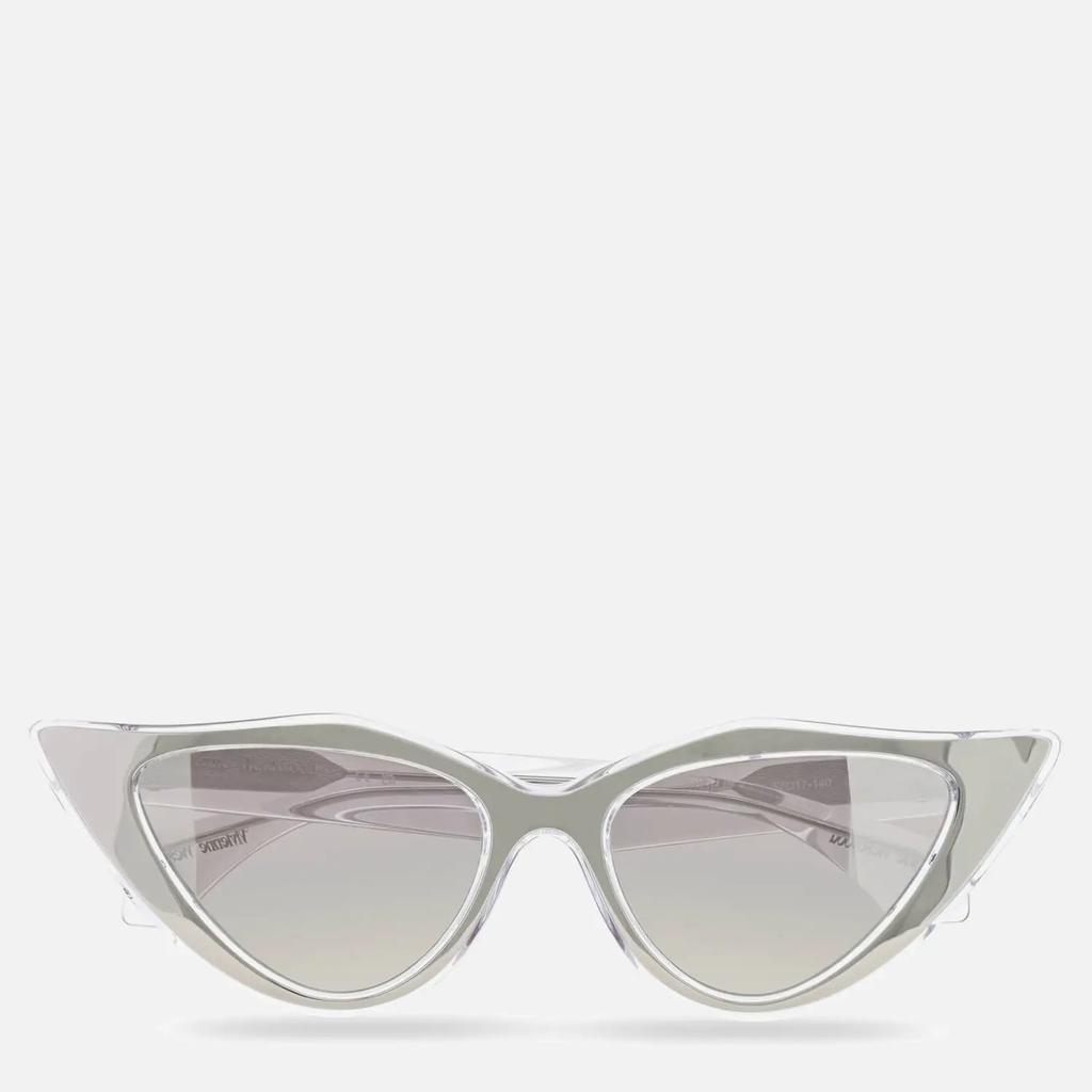 商品Vivienne Westwood|Vivienne Westwood Women's Anouk Cat Eye Acetate Sunglasses - Crystal,价格¥1792,第1张图片