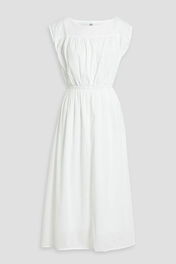 商品Totême|Gathered cotton maxi dress,价格¥1987,第1张图片