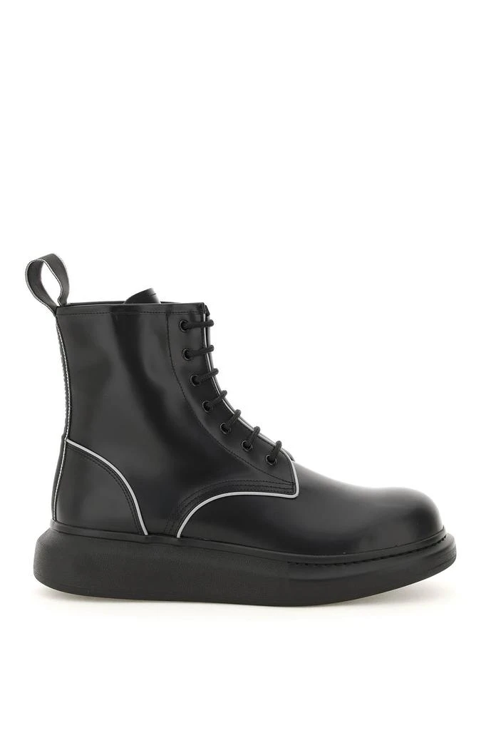 商品Alexander McQueen|Alexander mcqueen hybrid lace-up boots,价格¥3102,第1张图片