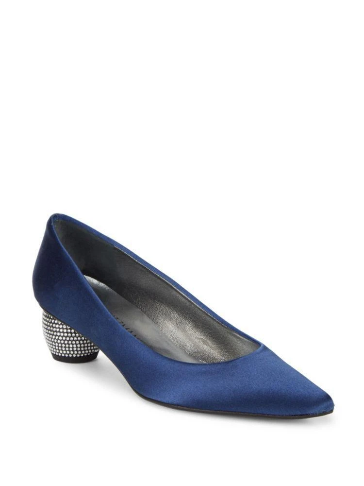 商品Stuart Weitzman|Poco Mid-Heel Pumps,价格¥1180,第4张图片详细描述