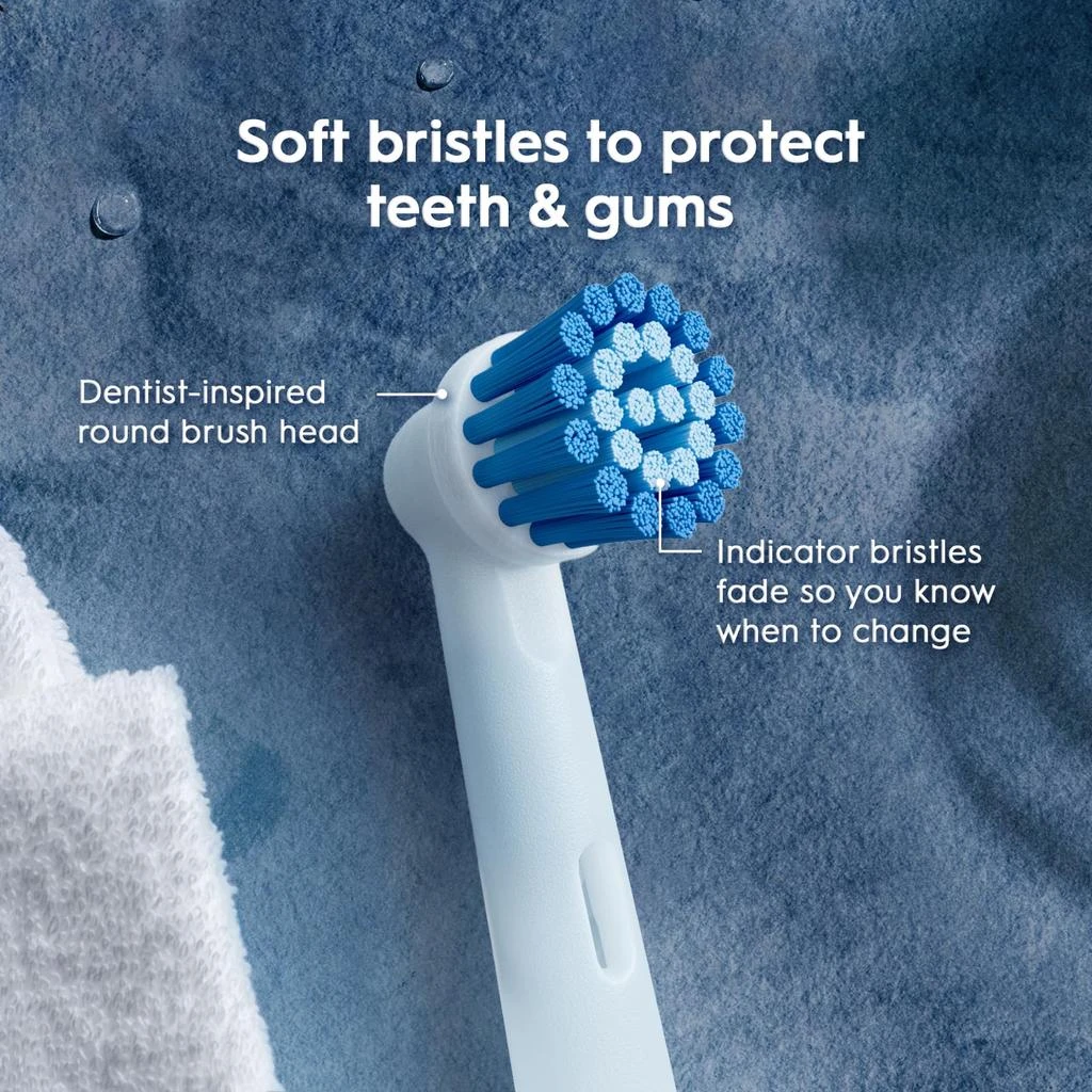 商品Oral-B|Oral-B Sensitive Gum Care Electric Toothbrush Replacement Brush Heads Refill, 3 Count,价格¥158,第2张图片详细描述