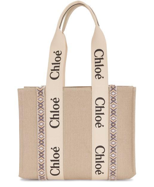 商品Chloé|Woody 小号手提袋,价格¥9139,第1张图片