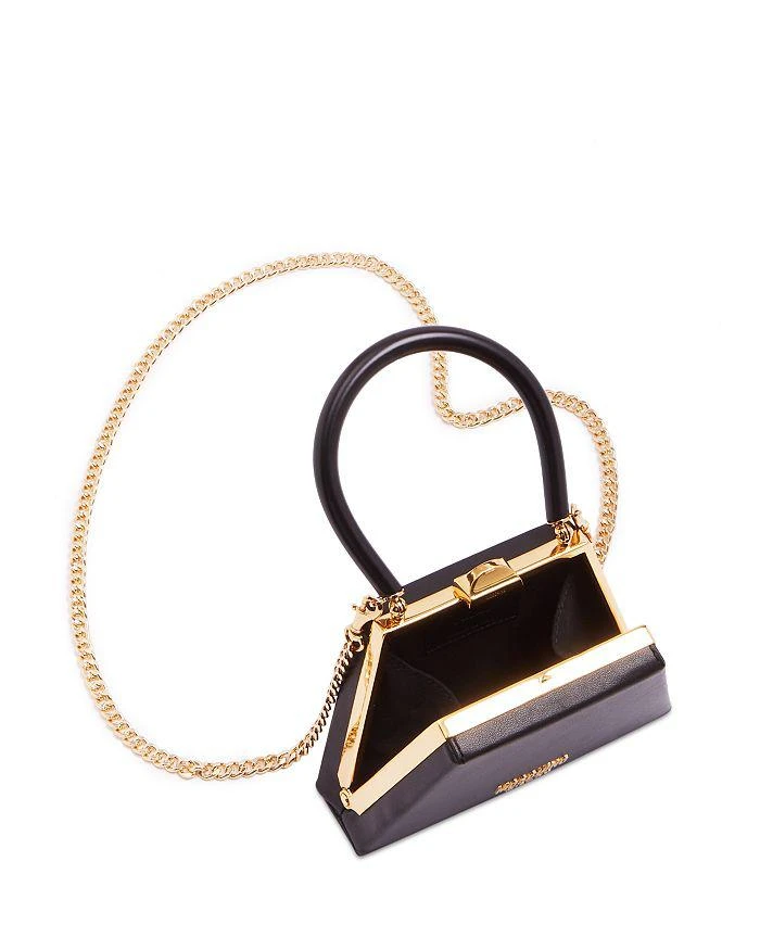 商品Moschino|Mini Top Handle Leather Crossbody,价格¥6418,第3张图片详细描述
