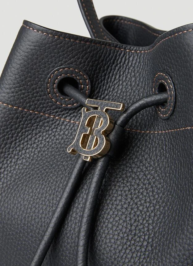 商品Burberry|TB Small Bucket Handbag in Black,价格¥17801,第5张图片详细描述